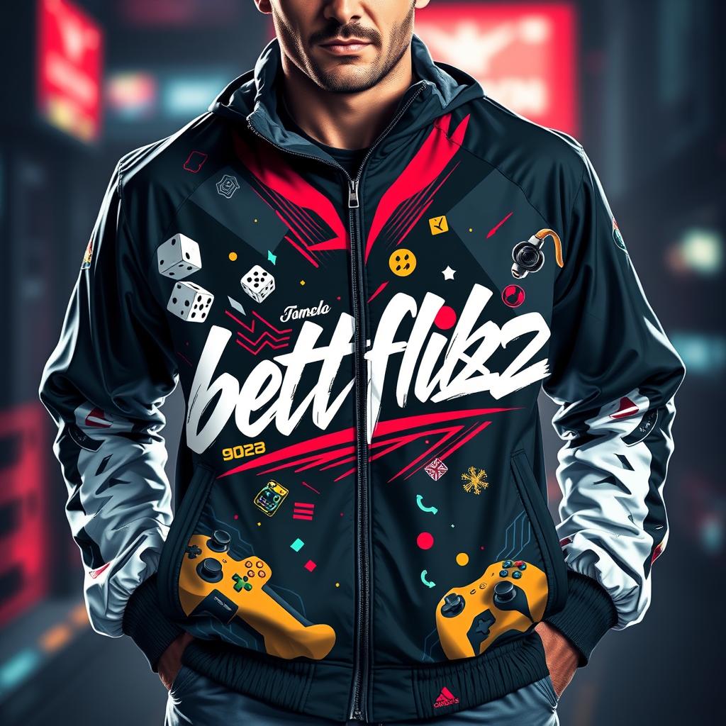 betflik928 Premium Gaming Windbreaker Jacket