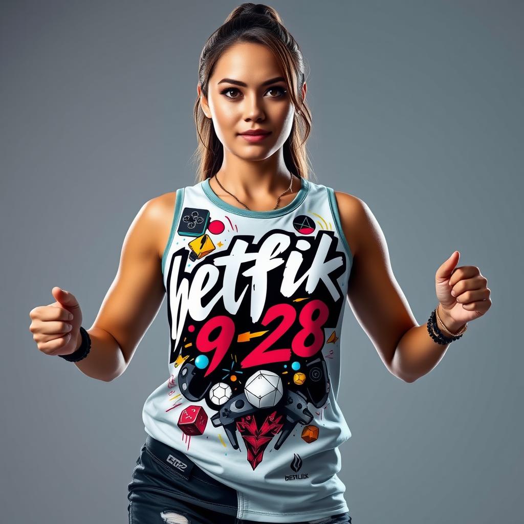 Women's Premium Beach Tank Top - Gaming Inspired Design