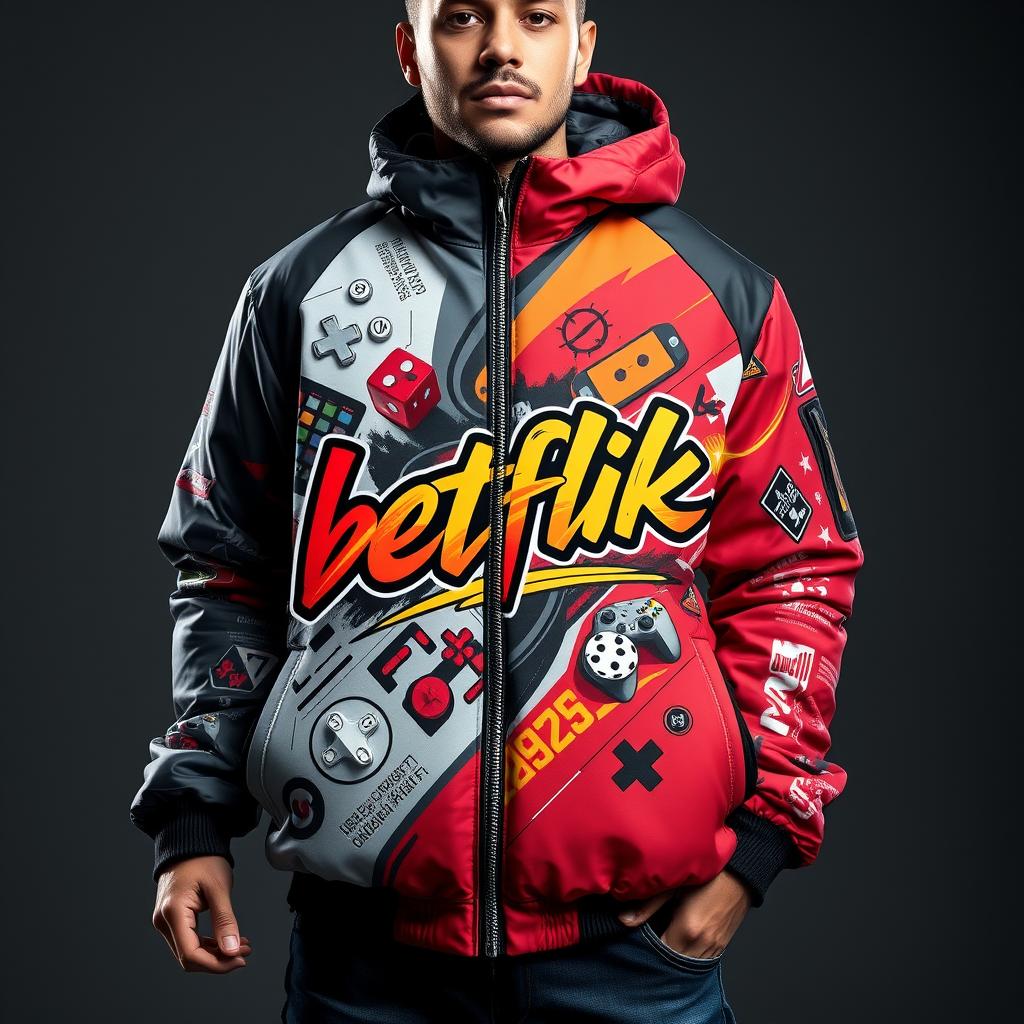 Betflik928 Gaming Culture Premium Insulated Jacket