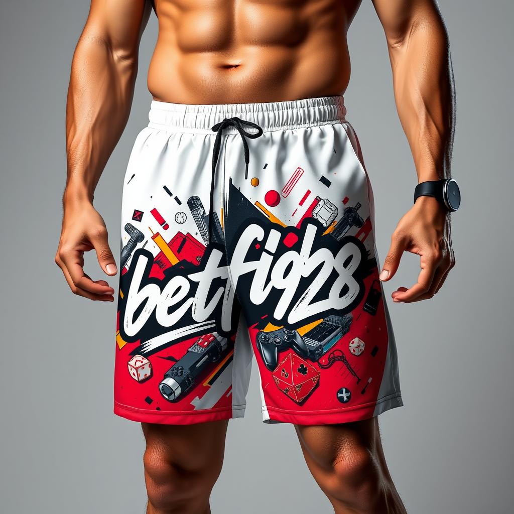 betflik928 Premium Gaming Athletic Shorts